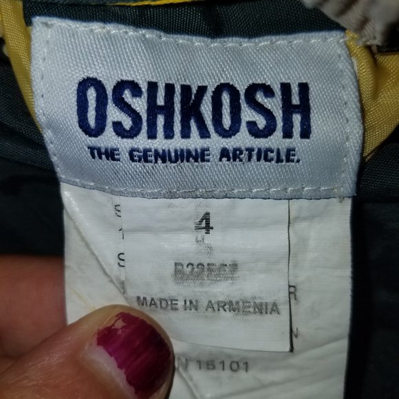 ❤️3/$10 OSHKOSH SIZE 4 Kid's WINTER Hoodie JACKET - Picture 8 of 9